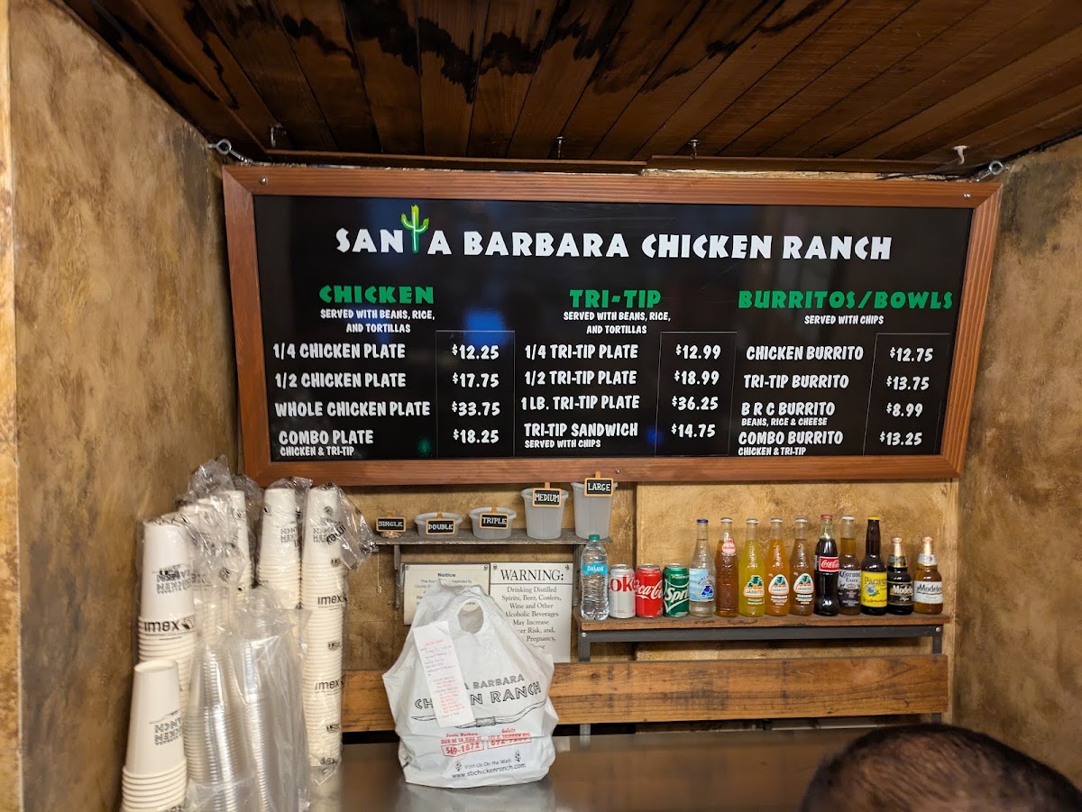 Santa Barbara Chicken Ranch Menu - Image 3